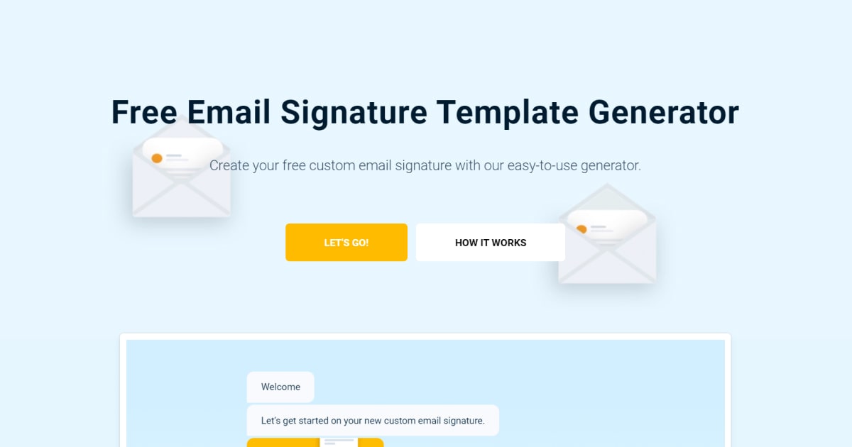 Email Signature Generator Free Tool 