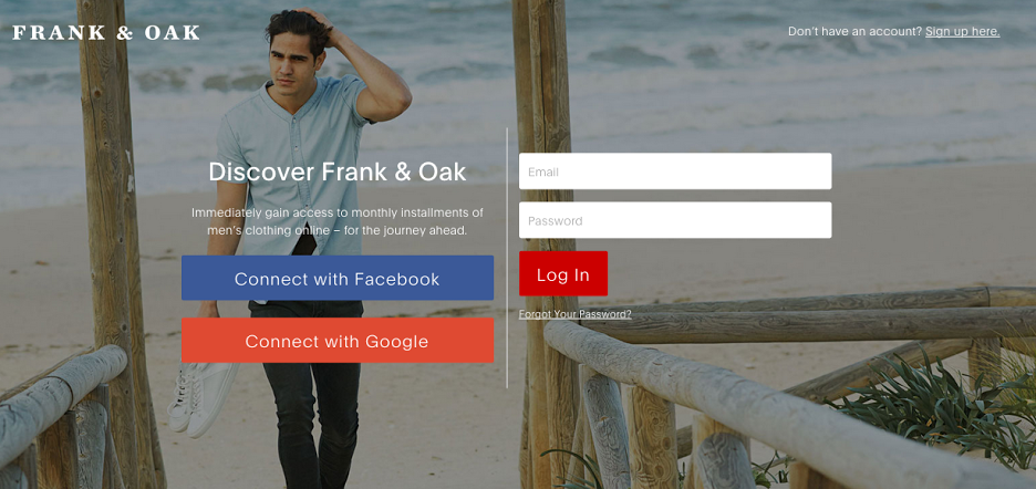 frank and oak website