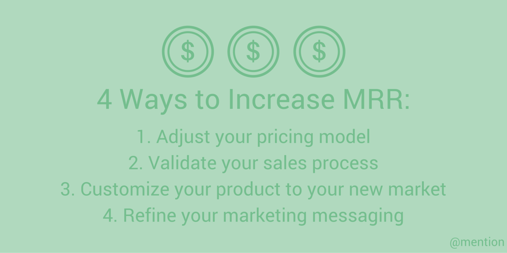 4 Ways to Increase MRR