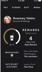 starbucks app