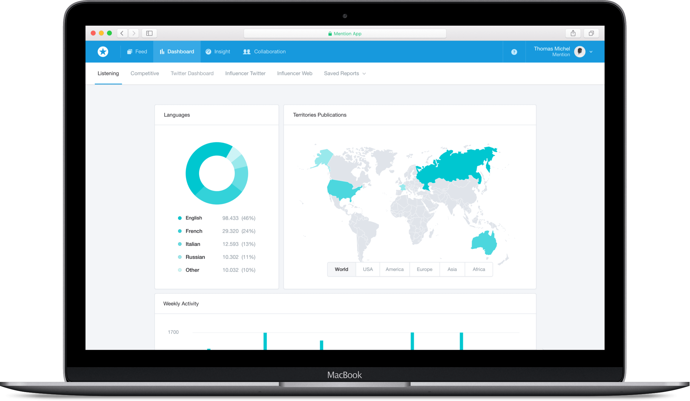Use Mention's brand tracking tools to protect your company's reputation.