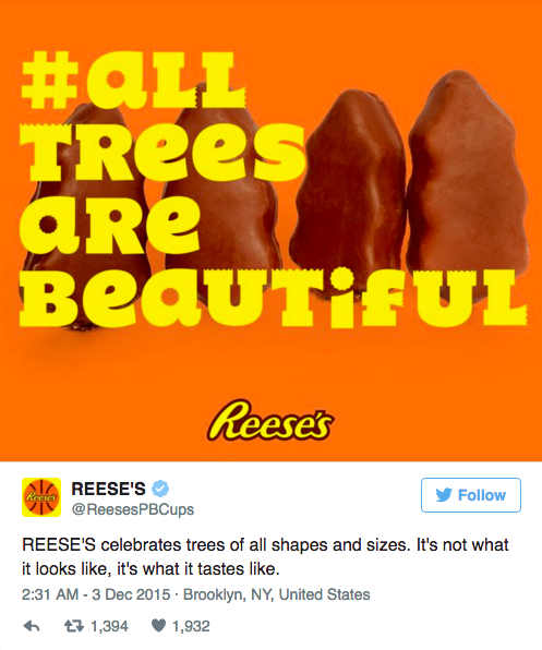 All Trees are beautiful Reese's