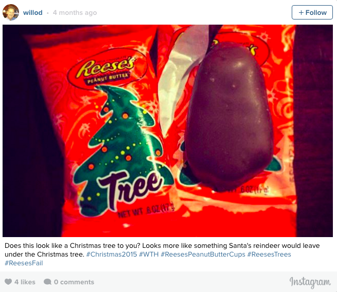 reese's christmas tree