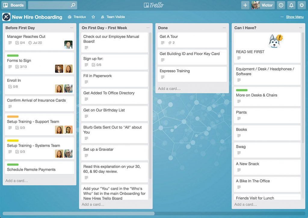 Productivity Tools: Trello