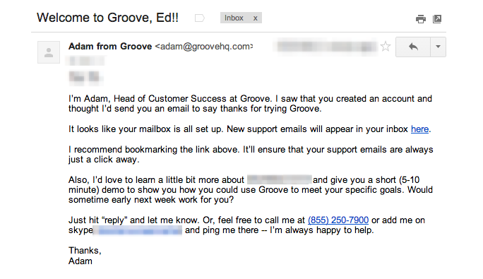 better emails for customer retention