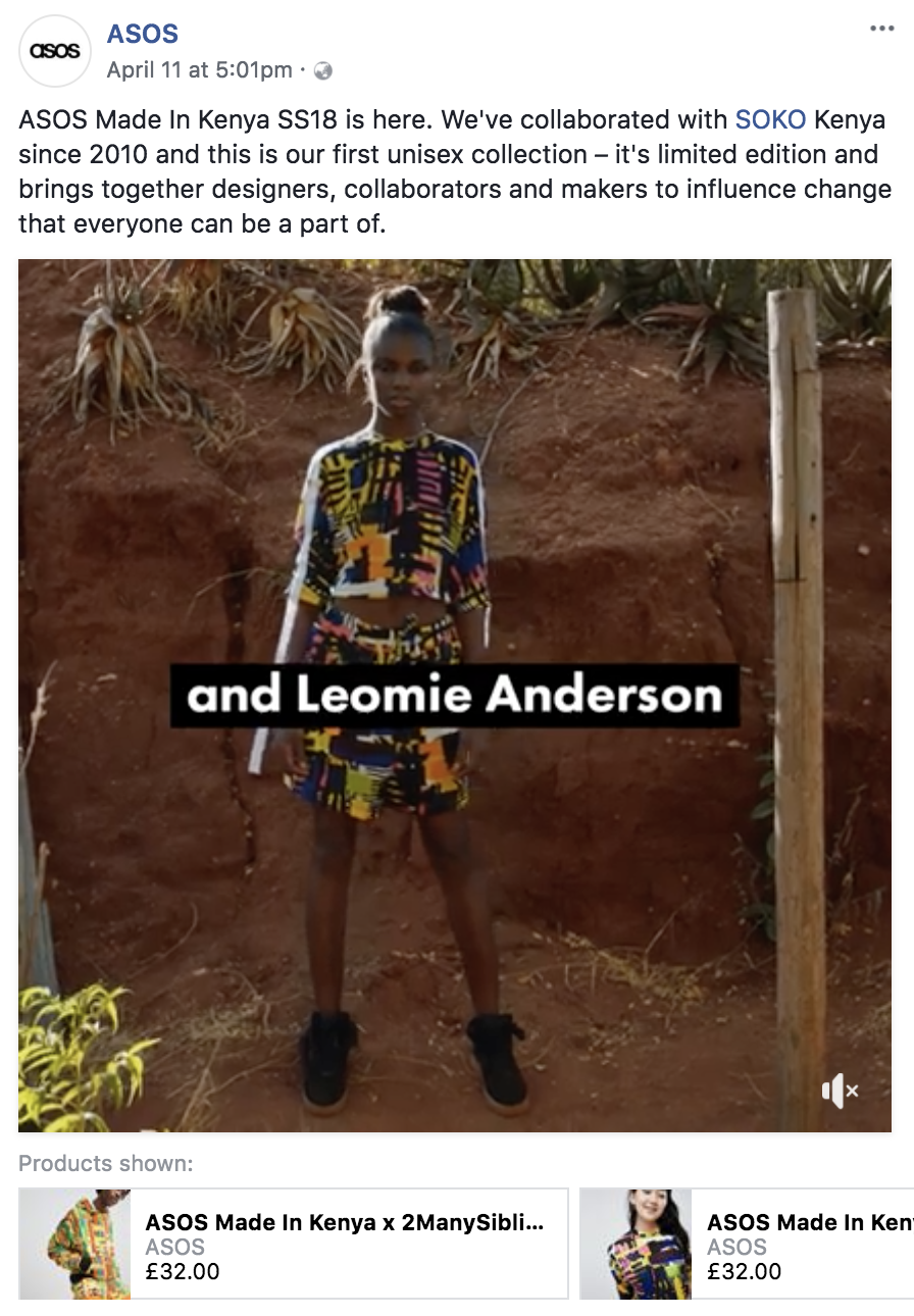 asos made in kenya Facebook