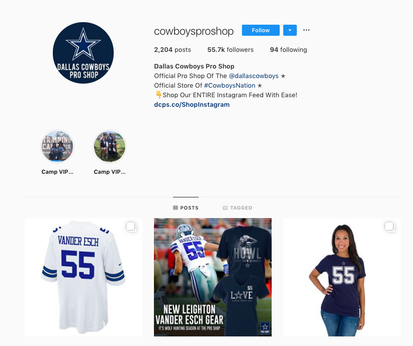 Dallas Cowboys Pro Shop (@cowboysproshop) • Instagram photos and videos