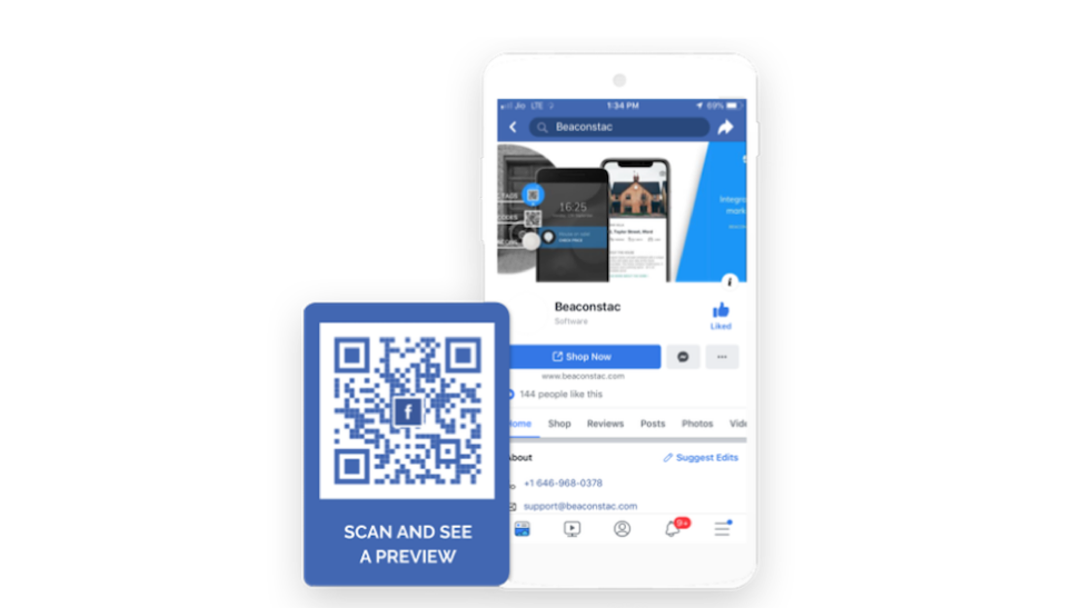 How to close the Social Media and Offline footfall loop with QR Codes - Facebook