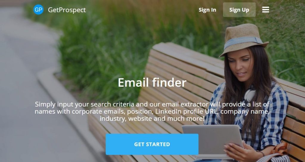 GetProspesc email finder for Linkedin