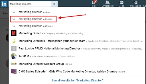 LinkedIn Free Search Functionality