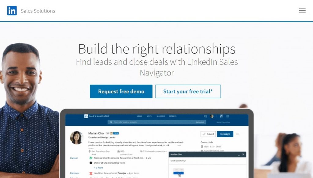 Use Linkedin Sales Navigator to generate Leads