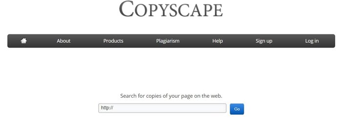 Copy scape plagiarism checker tool