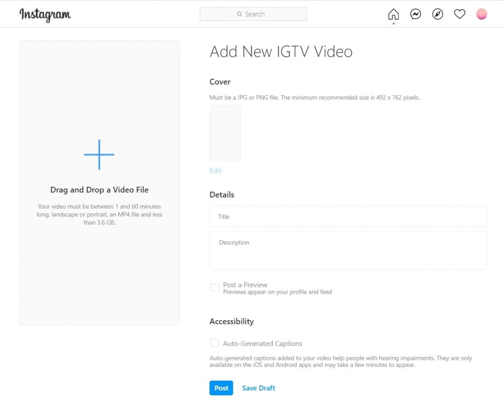 How to Upload Your IGTV Videos