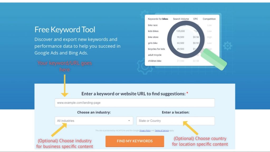 Keyword Research done right with WordStream