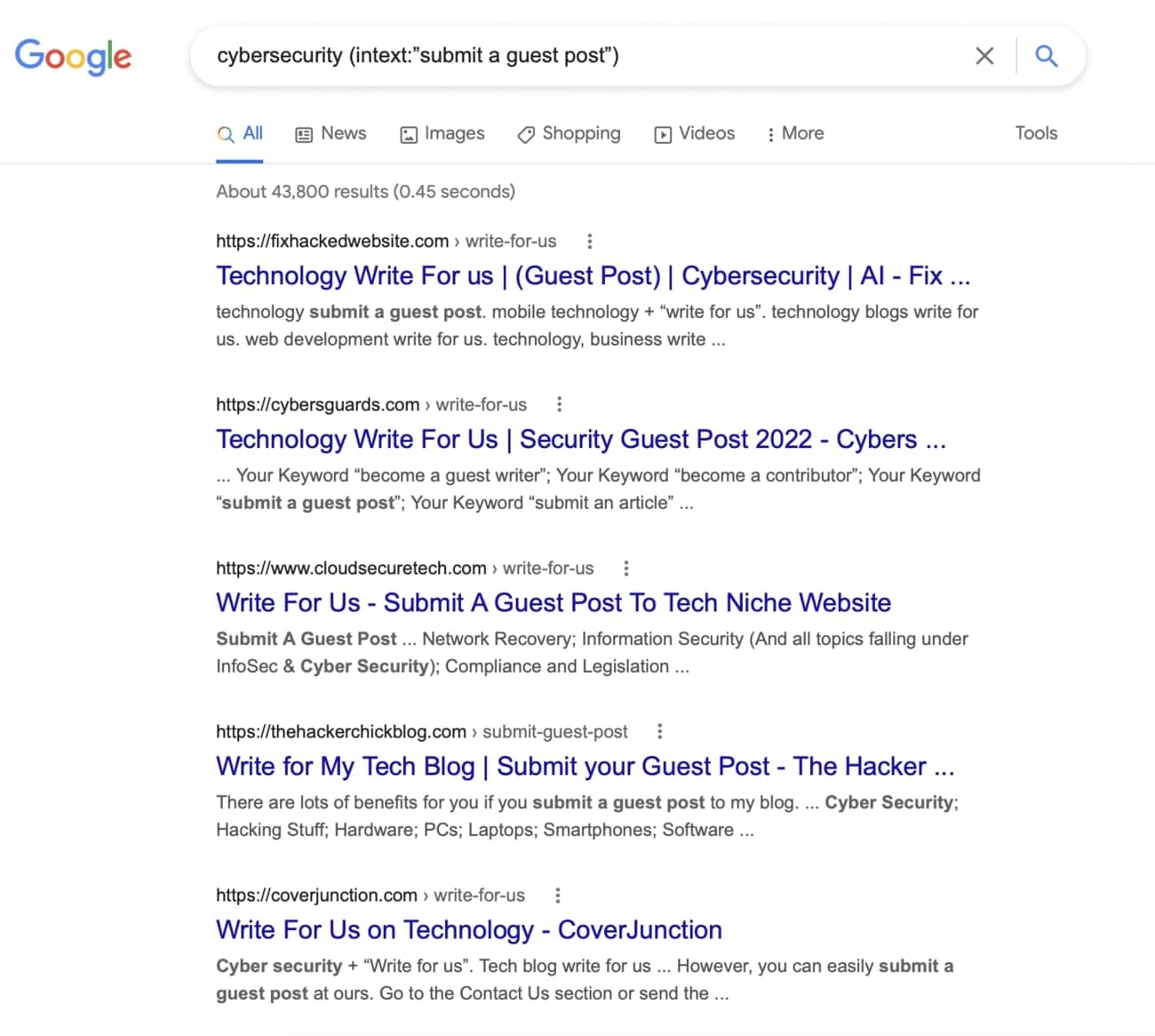 How to use advanced Google search operators