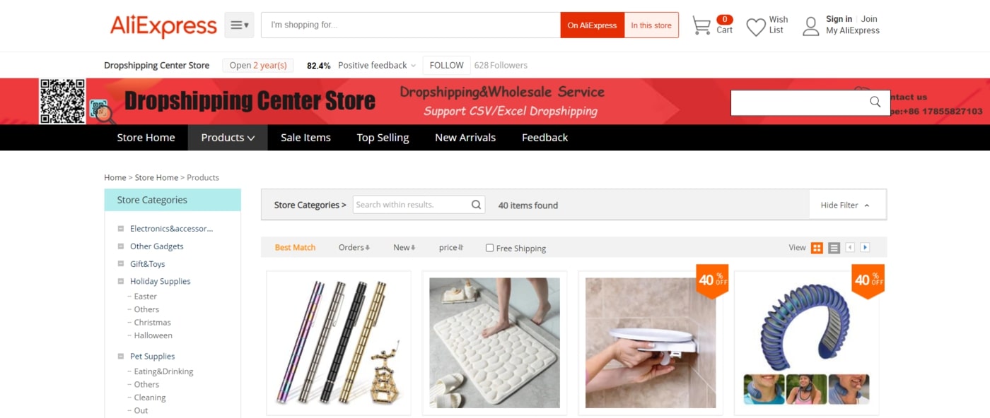 AliExpress dropshipping supplier