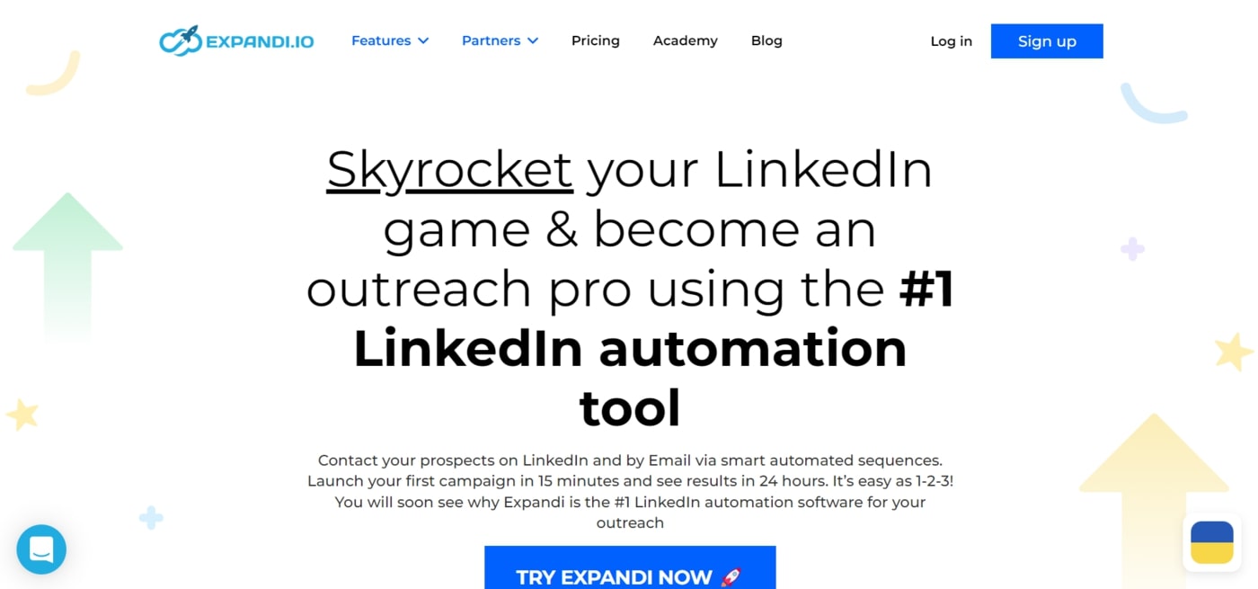 Linkedin automation tool Expandi