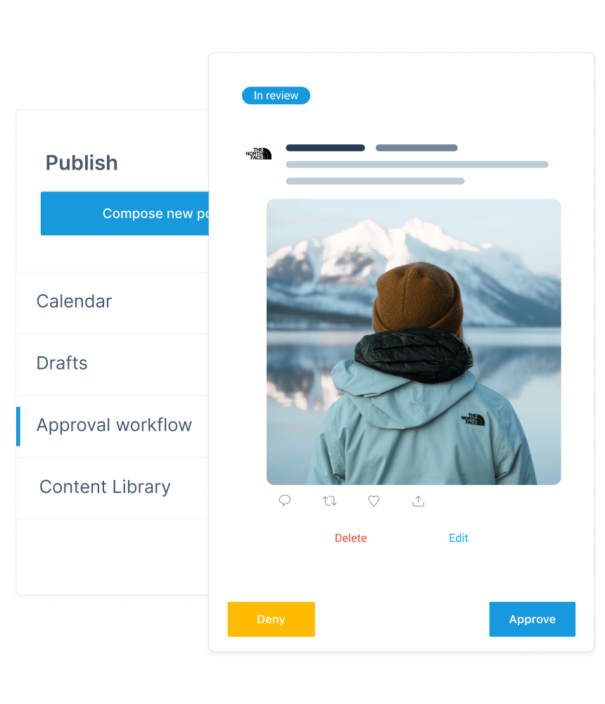 Publish Approval workflow on Mention