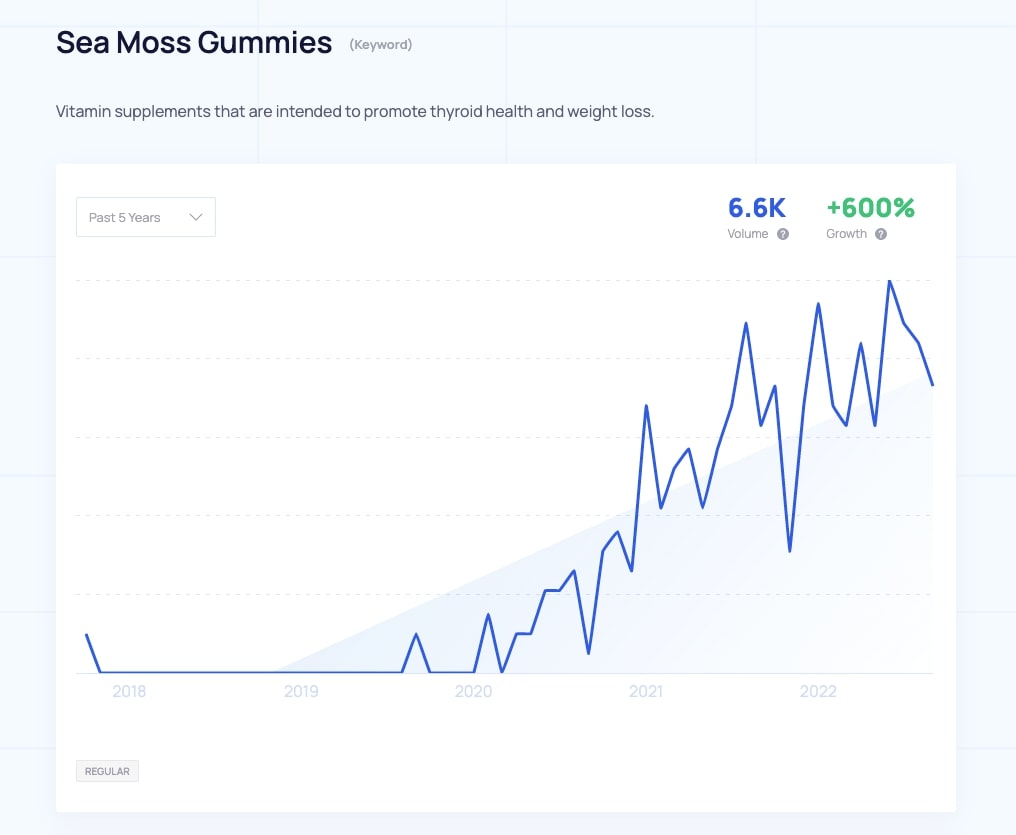 Find emerging trends with Exploding Topics