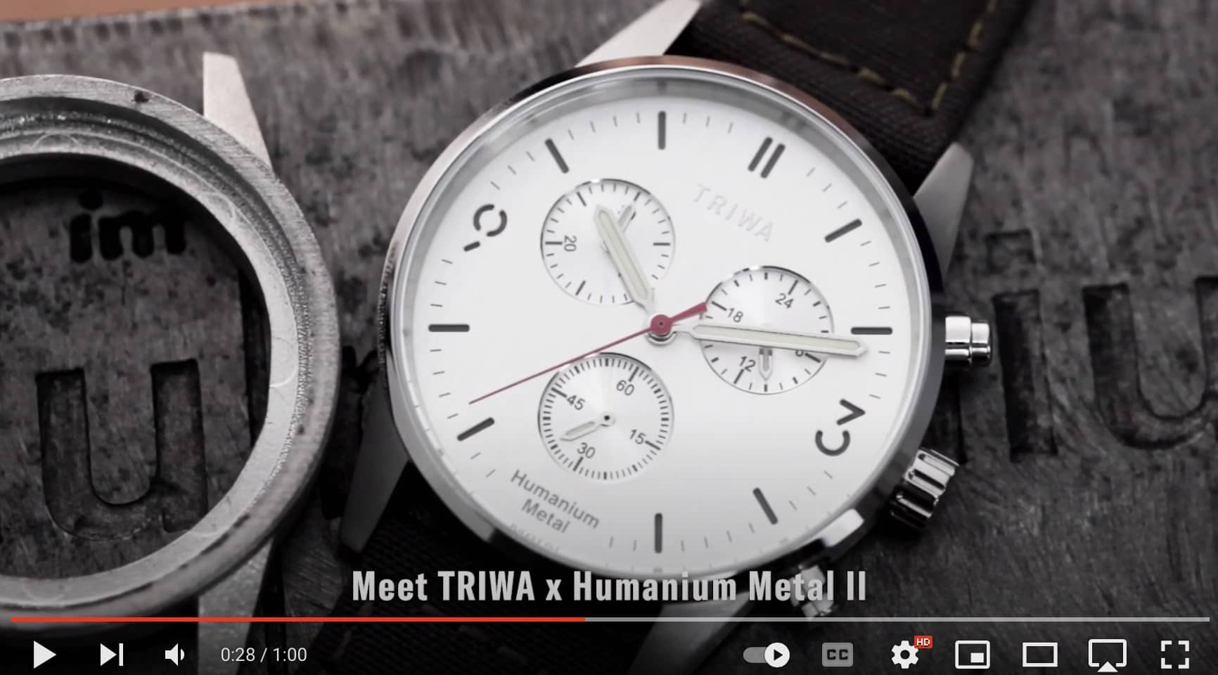 Triwa watches advertisement youtube video