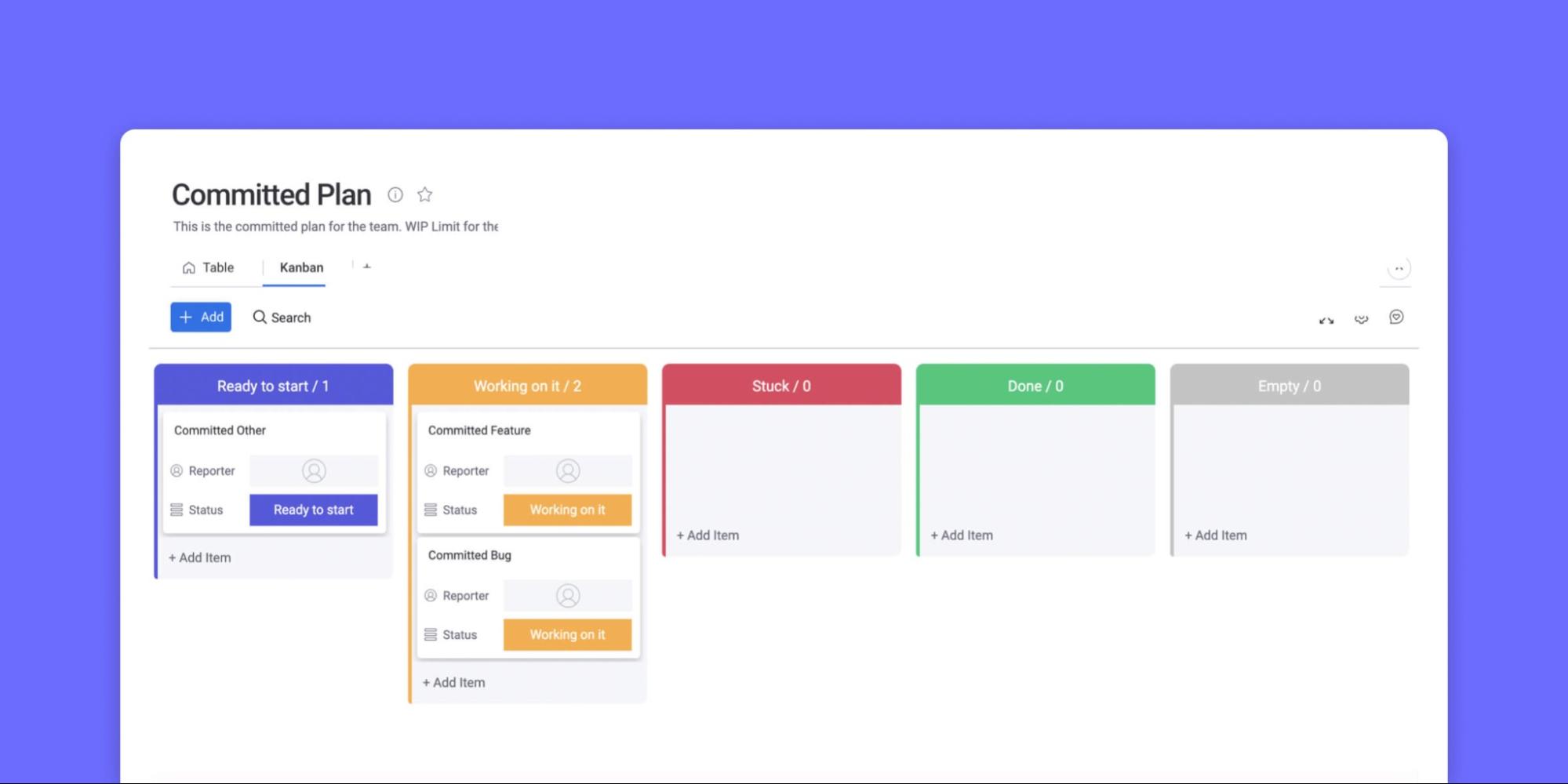 Kanban Method Progress Column