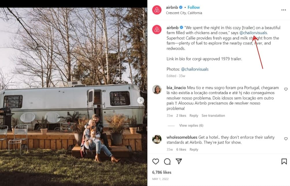 Airbnb User Generated Content