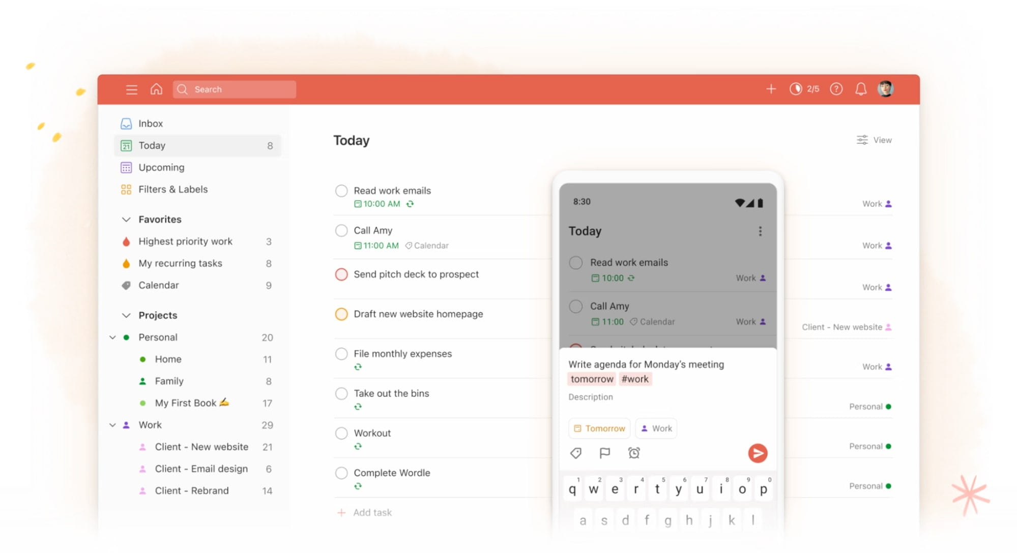 Todoist productivity booster