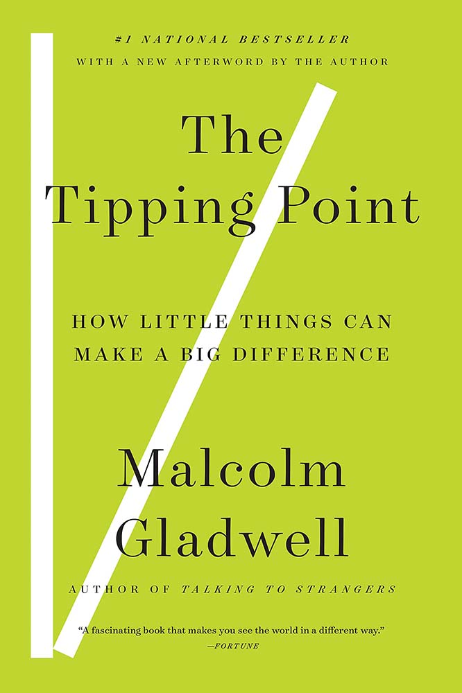 The Tipping Point Malcolm Gladwell Book Cover