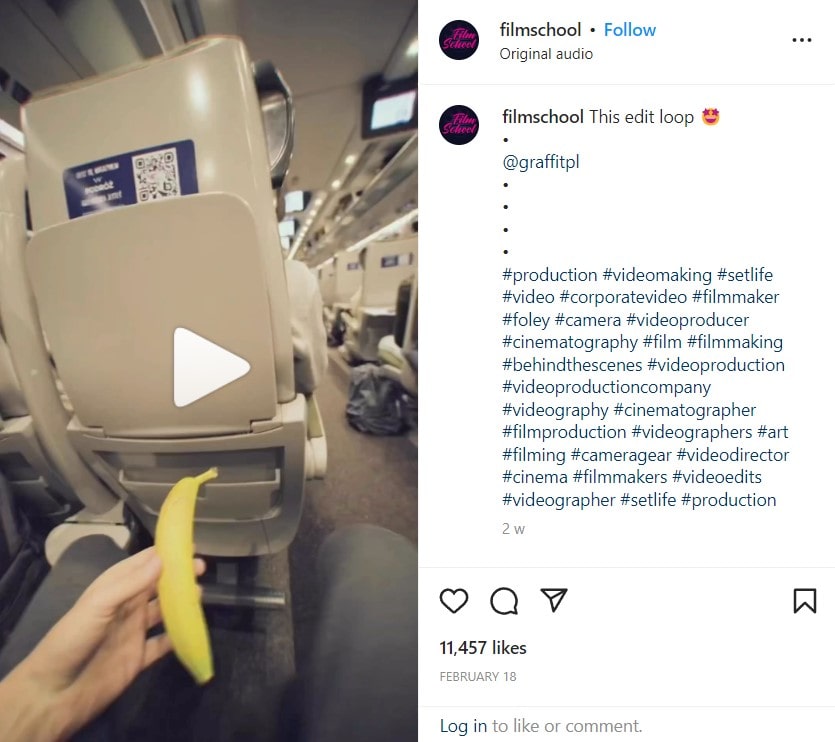 Video Production hashtags