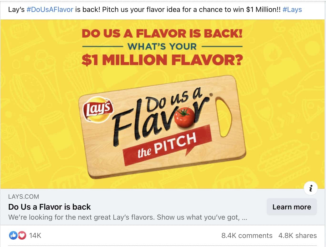 lays do us a flavor