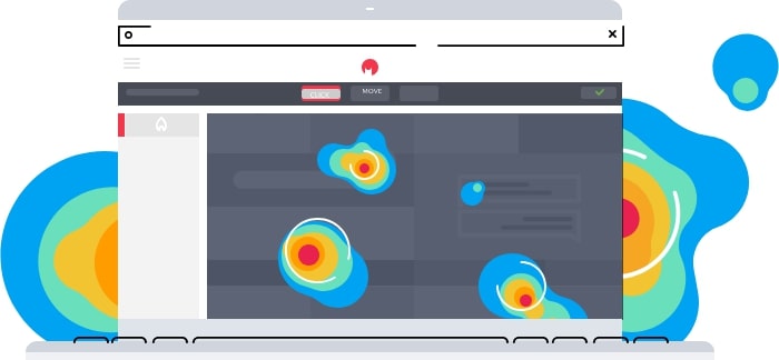 Hotjar heatmap